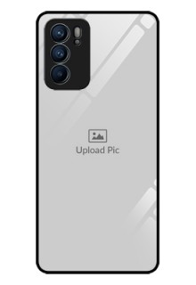 Reno 6 5G Photo Printing on Glass Case - Upload Full Picture Design