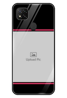 Poco C31 Custom Glass Mobile Case - with Add Text Design