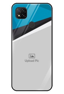 Poco C31 Photo Printing on Glass Case - Simple Pattern Photo Upload Design
