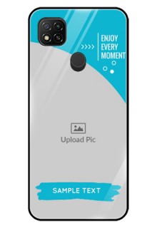 Poco C31 Custom Glass Mobile Case - Happy Moment Design