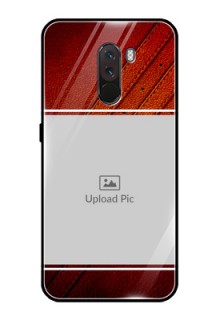 Pcoco F1 Personalized Glass Phone Case  - Leather Phone Case Design