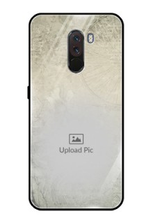 Pcoco F1 Custom Glass Phone Case  - with vintage design