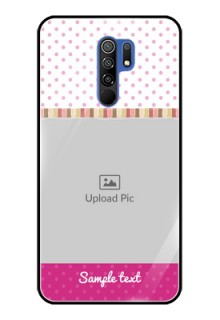 Poco M2 Photo Printing on Glass Case  - Cute Girls Cover Design