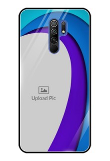 Poco M2 Photo Printing on Glass Case  - Simple Pattern Design