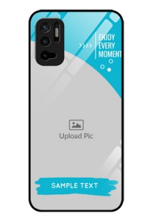 Poco M3 Pro 5G Custom Glass Mobile Case - Happy Moment Design