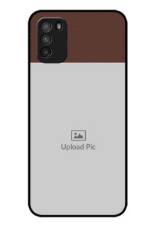 Poco M3 Custom Glass Mobile Case  - Elegant Case Design