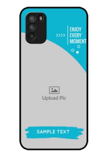 Poco M3 Custom Glass Mobile Case  - Happy Moment Design