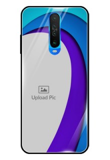 Poco X2 Photo Printing on Glass Case  - Simple Pattern Design