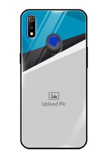 Realme 3i Photo Printing on Glass Case  - Simple Pattern Photo Upload Design