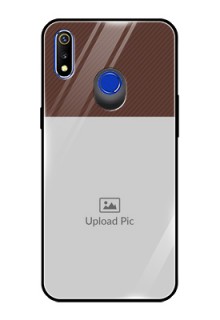 Realme 3i Custom Glass Mobile Case  - Elegant Case Design