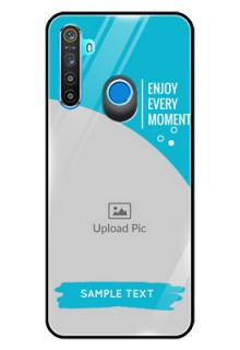 Realme 5 Custom Glass Mobile Case  - Happy Moment Design