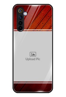 Realme 6 Personalized Glass Phone Case  - Leather Phone Case Design