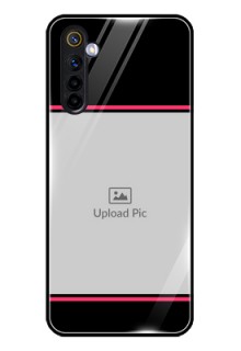 Realme 6i Custom Glass Mobile Case  - with Add Text Design