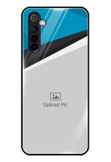 Realme 6i Photo Printing on Glass Case  - Simple Pattern Photo Upload Design