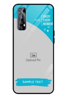 Realme 7 Custom Glass Mobile Case  - Happy Moment Design