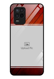 Realme 8 5G Personalized Glass Phone Case - Leather Phone Case Design