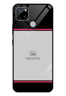Realme C12 Custom Glass Mobile Case  - with Add Text Design