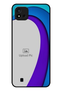 Realme C20 Photo Printing on Glass Case - Simple Pattern Design
