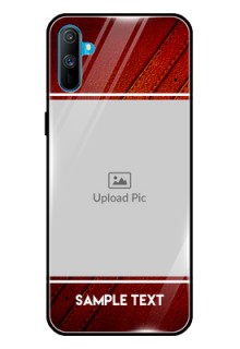 Realme C3 Personalized Glass Phone Case  - Leather Phone Case Design