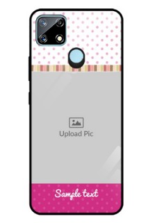 Narzo 30A Photo Printing on Glass Case  - Cute Girls Cover Design