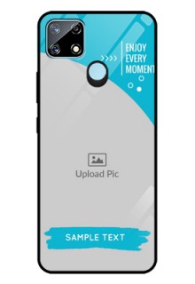 Narzo 30A Custom Glass Mobile Case  - Happy Moment Design