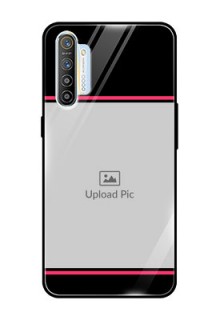 Realme X2 Custom Glass Mobile Case  - with Add Text Design
