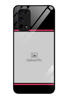 Realme X7 Pro Custom Glass Mobile Case  - with Add Text Design