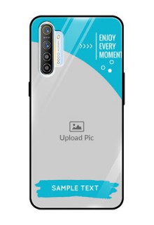 Realme XT Custom Glass Mobile Case  - Happy Moment Design
