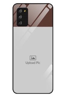 Galaxy A03s Custom Glass Mobile Case - Elegant Case Design