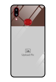 Galaxy A10s Custom Glass Mobile Case - Elegant Case Design