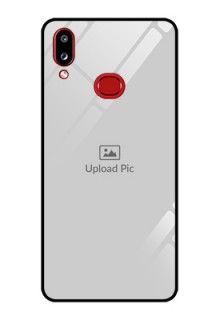 Galaxy A10s Photo Printing on Glass Case - Upload Full Picture Design
