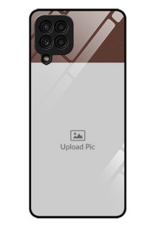 Galaxy A22 4G Custom Glass Mobile Case  - Elegant Case Design