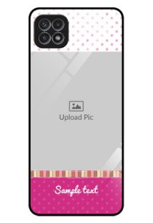 Galaxy A22 5G Photo Printing on Glass Case - Cute Girls Cover Design