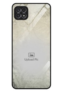 Galaxy A22 5G Custom Glass Phone Case - with vintage design