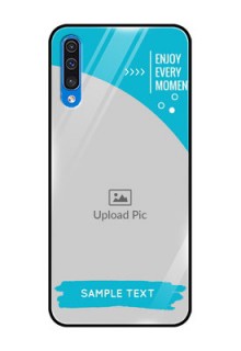 Samsung Galaxy A50s Custom Glass Mobile Case  - Happy Moment Design