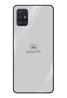 Galaxy A51 Photo Printing on Glass Case  - Upload Full Picture Design