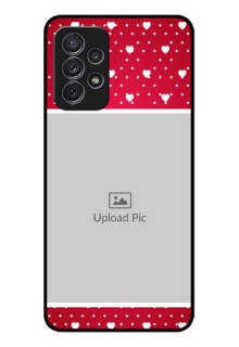 Galaxy A52s 5G Photo Printing on Glass Case - Hearts Mobile Case Design