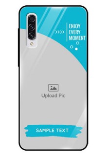 Samsung Galaxy A70 Custom Glass Mobile Case  - Happy Moment Design
