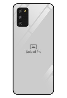 Galaxy F02s Photo Printing on Glass Case  - Upload Full Picture Design