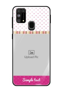 Galaxy F41 Photo Printing on Glass Case  - Cute Girls Cover Design