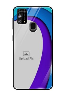 Galaxy F41 Photo Printing on Glass Case  - Simple Pattern Design