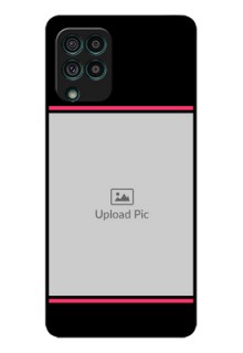Galaxy F62 Custom Glass Mobile Case - with Add Text Design
