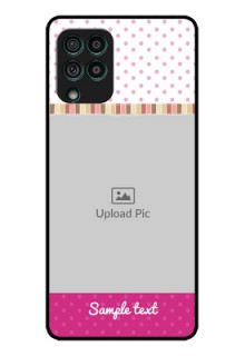 Galaxy F62 Photo Printing on Glass Case - Cute Girls Cover Design