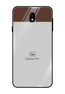 Galaxy J7 Pro Custom Glass Mobile Case  - Elegant Case Design