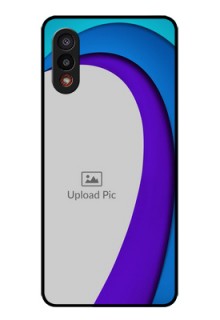 Galaxy M02 Photo Printing on Glass Case - Simple Pattern Design