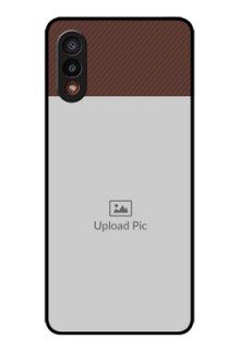 Galaxy M02 Custom Glass Mobile Case - Elegant Case Design