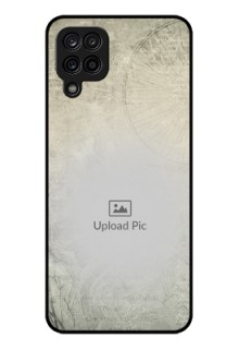 Galaxy M12 Custom Glass Phone Case - with vintage design