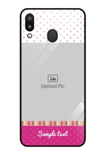 Galaxy M20 Photo Printing on Glass Case - Cute Girls Cover Design