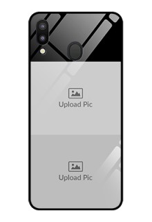 Galaxy M20 2 Images on Glass Phone Cover