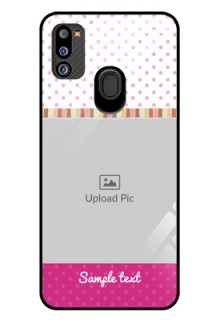 Galaxy M21 2021 Edition Photo Printing on Glass Case - Cute Girls Cover Design
